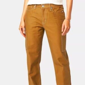 DENIZEN Levi's Women's Mid Rise Loose Fit Full Straight Jeans 90S Vintage NWT